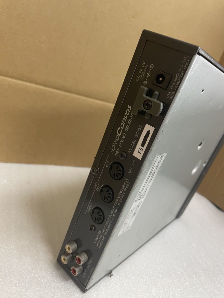ジャンク Roland/ローランド SOUND Canvas SC-55 音源モジュール