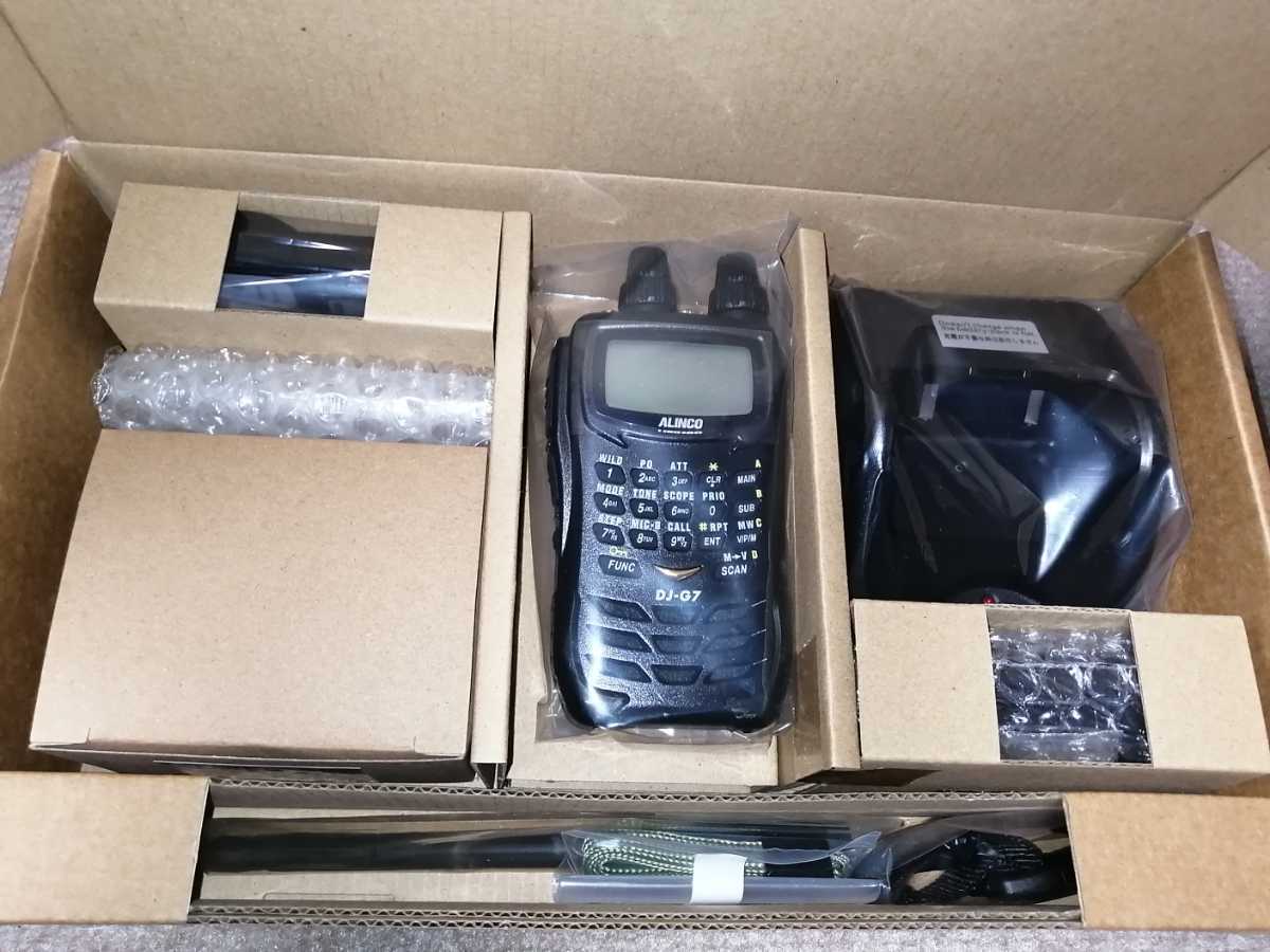 新品 djg7 ALINCO DJ-G7 トランシーバー アマチュア無線機 1200 144