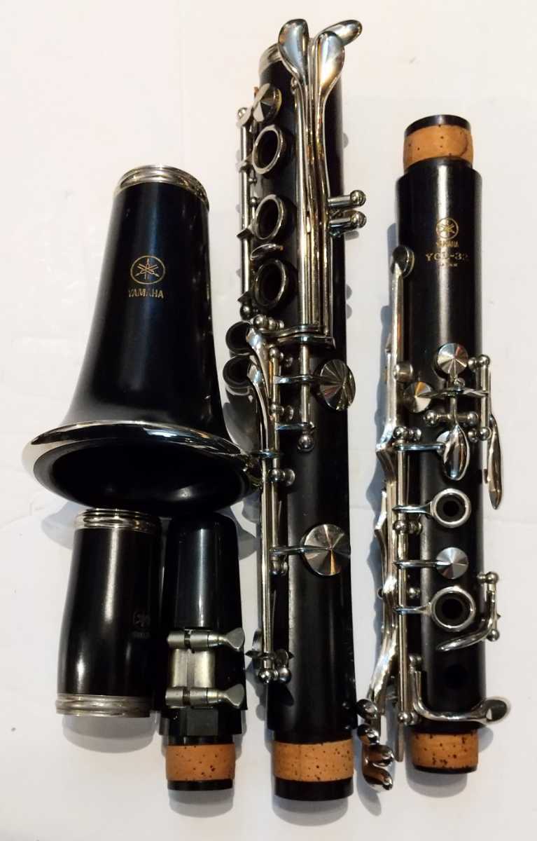 ヤマハ YAMAHA製BbクラリネットYCL－32使用頻度少ない美品です。艶が 