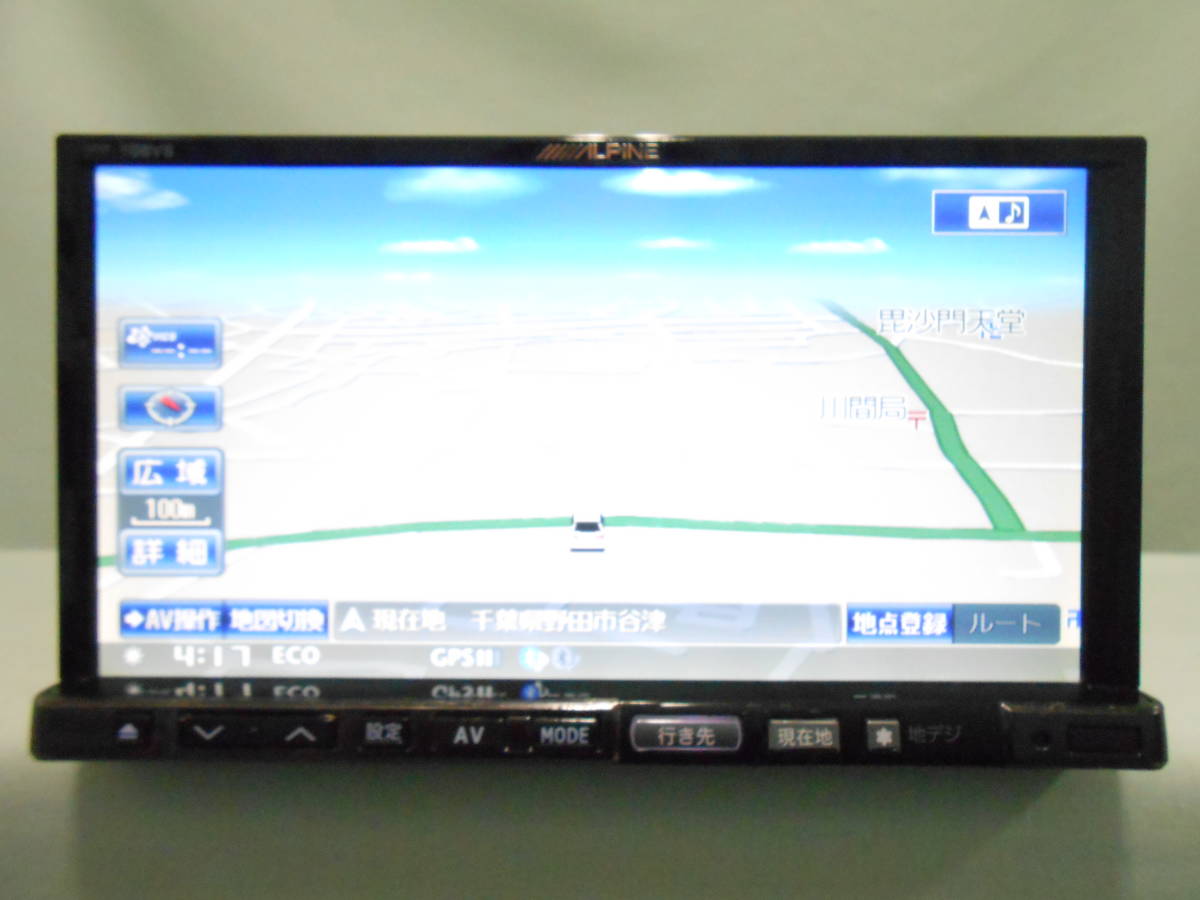 アルパイン HDDナビ ALPINE ビックX⁄HDDナビ本体 地図2012年 VIE-X088VS⁄