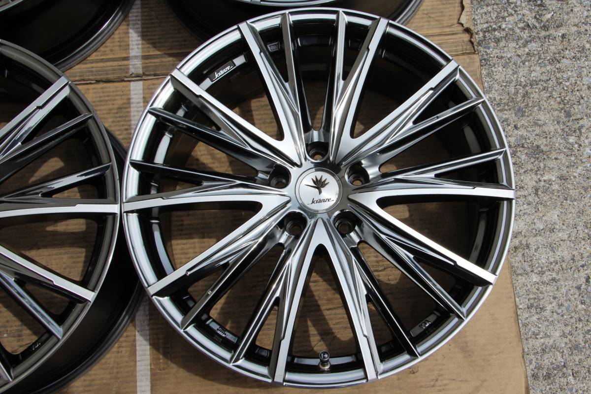 希少☆WEDS☆クレンツェ☆ヴィシュヌ☆19×7.5J+44☆114.3⁄ weds Yahoo