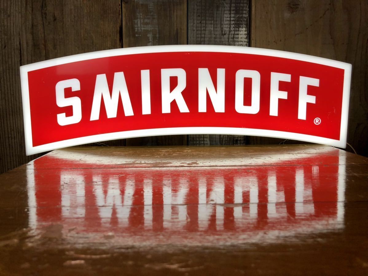 SMIRNOFF スミノフ ネオンサイン ネオンライト 電飾 看板 アメリカン