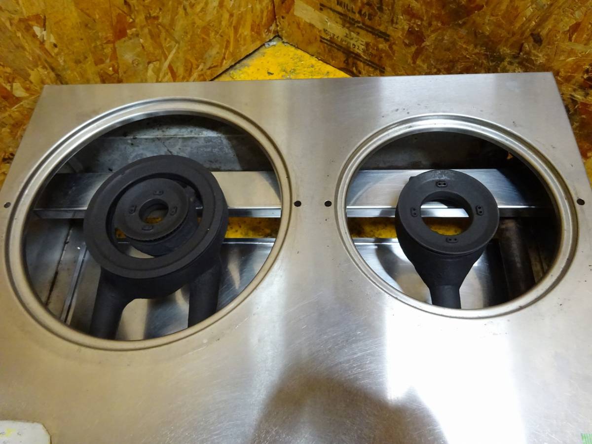 684-1)マルゼン 業務用 ガステーブル 卓上 2口コンロ M-212C 2019年製  