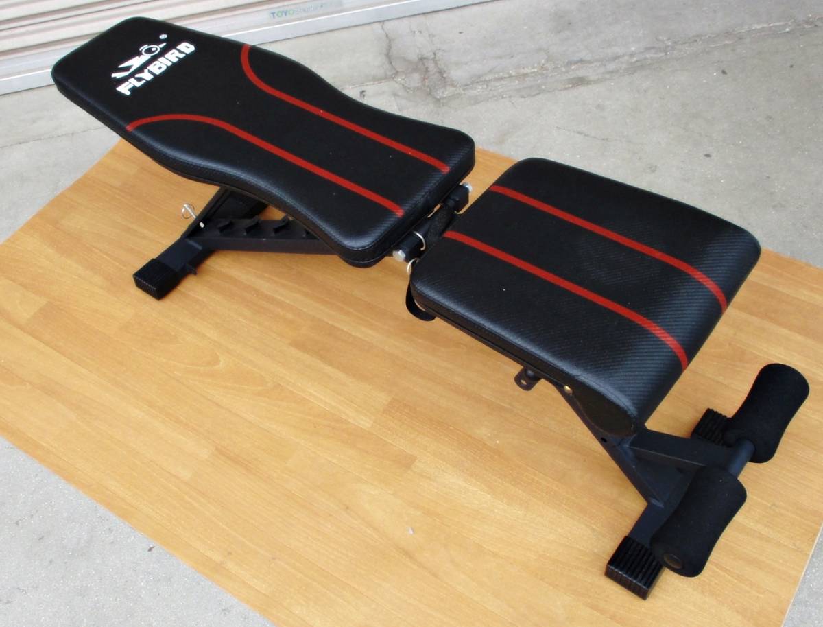 美品 FLYBIRD FB-18YLD006 トレーニングベンチ インクラインベンチ 