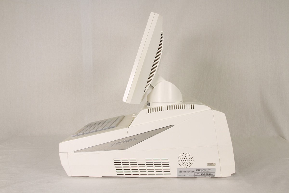 TEC レジ POSターミナル QT-100 ドロア タッチスキャナ 東芝テック 