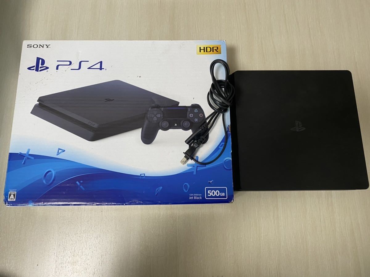 SONY 1円スタート PS4 PlayStation4 500GB ソニー 現状品 本体 CUH-2100A 通電確認済み 1円PS4 460) ブラック PlayStation 0 通電のみ確認済