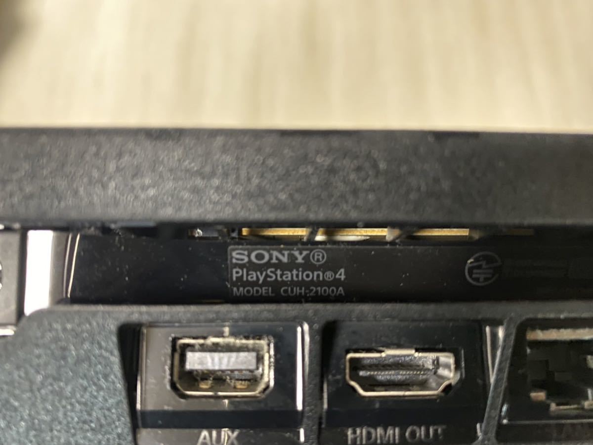 SONY 1円スタート PS4 PlayStation4 500GB ソニー 現状品 本体 CUH-2100A 通電確認済み 1円PS4 460) ブラック PlayStation 0 通電のみ確認済