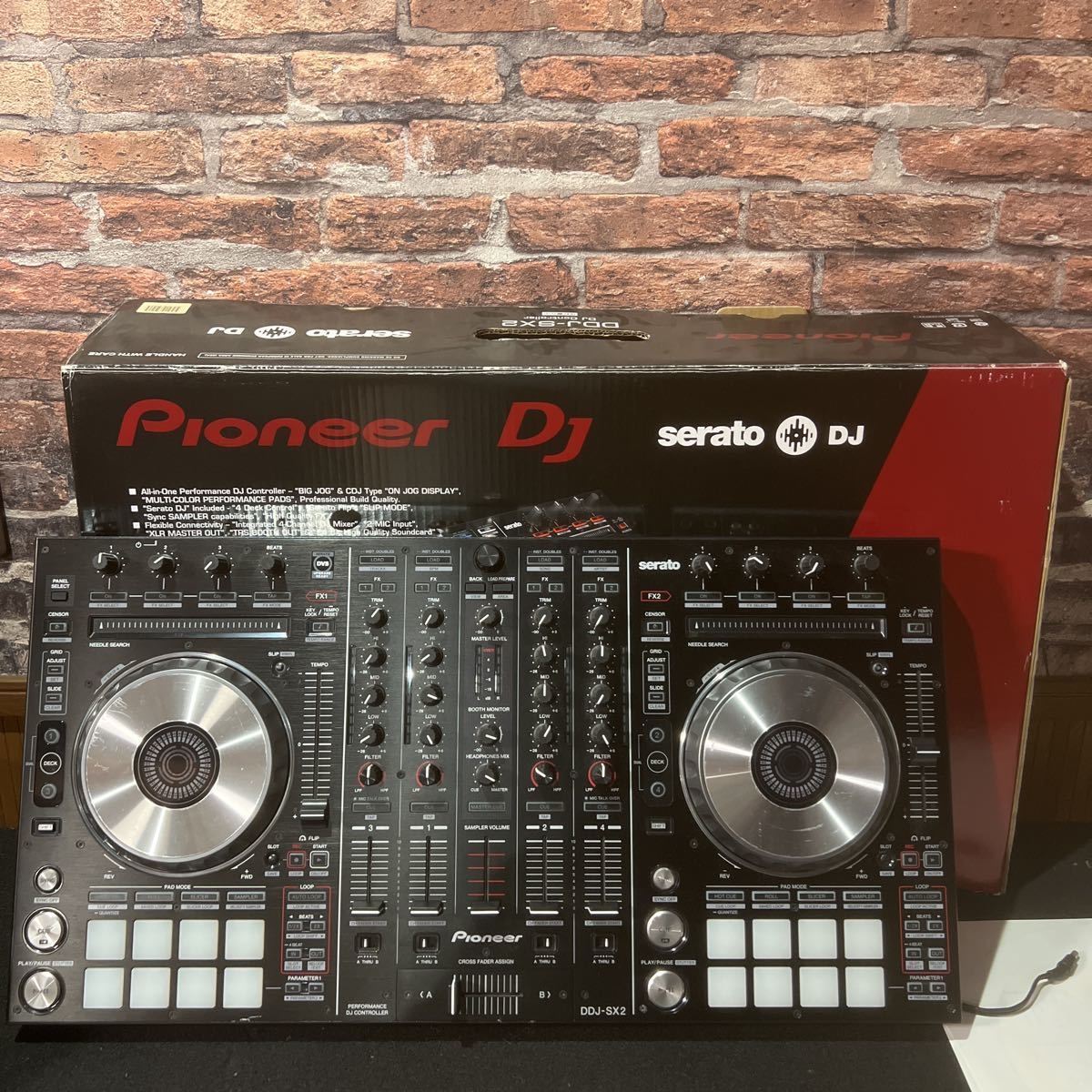 稼働品 Pioneer DJ DDJ-SX2 コントローラー 中古 稼働品 Pioneer DJ