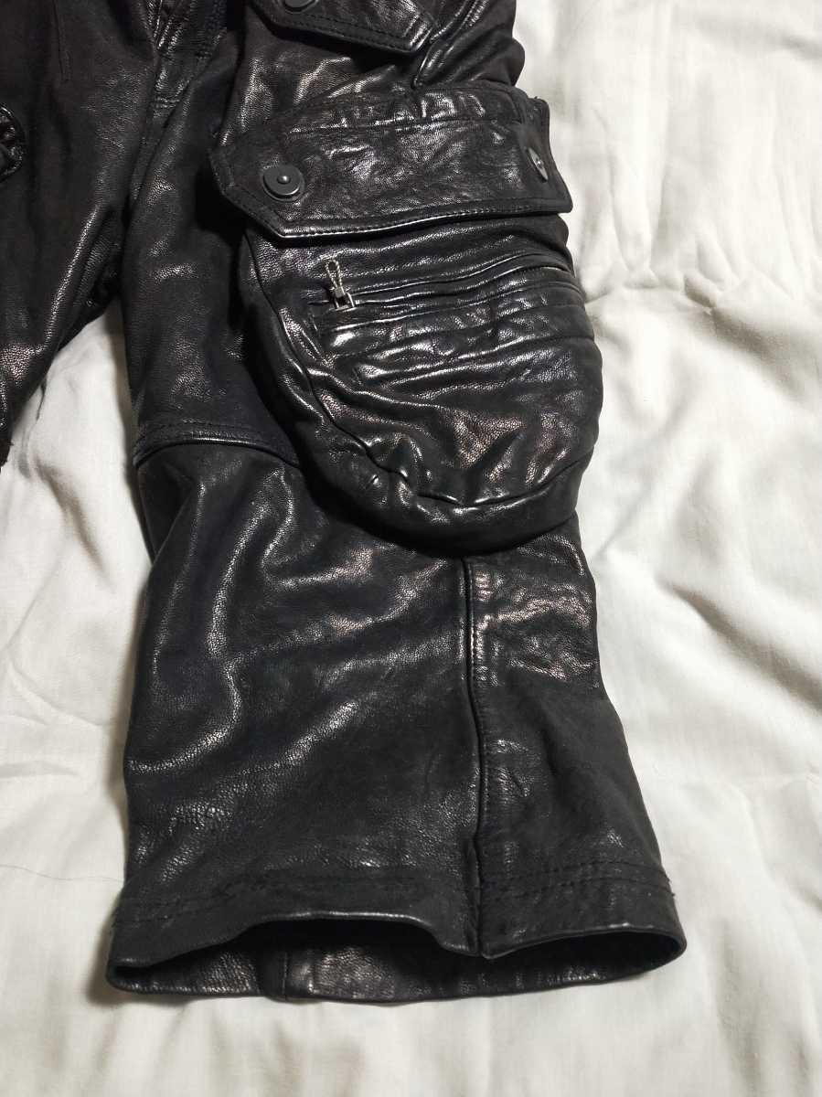 FUGA レザーシャツ　山羊革　ゴートレザー　ヌバックレザー FUGA 販売 レザーシャツ ゴートレザー 山羊革