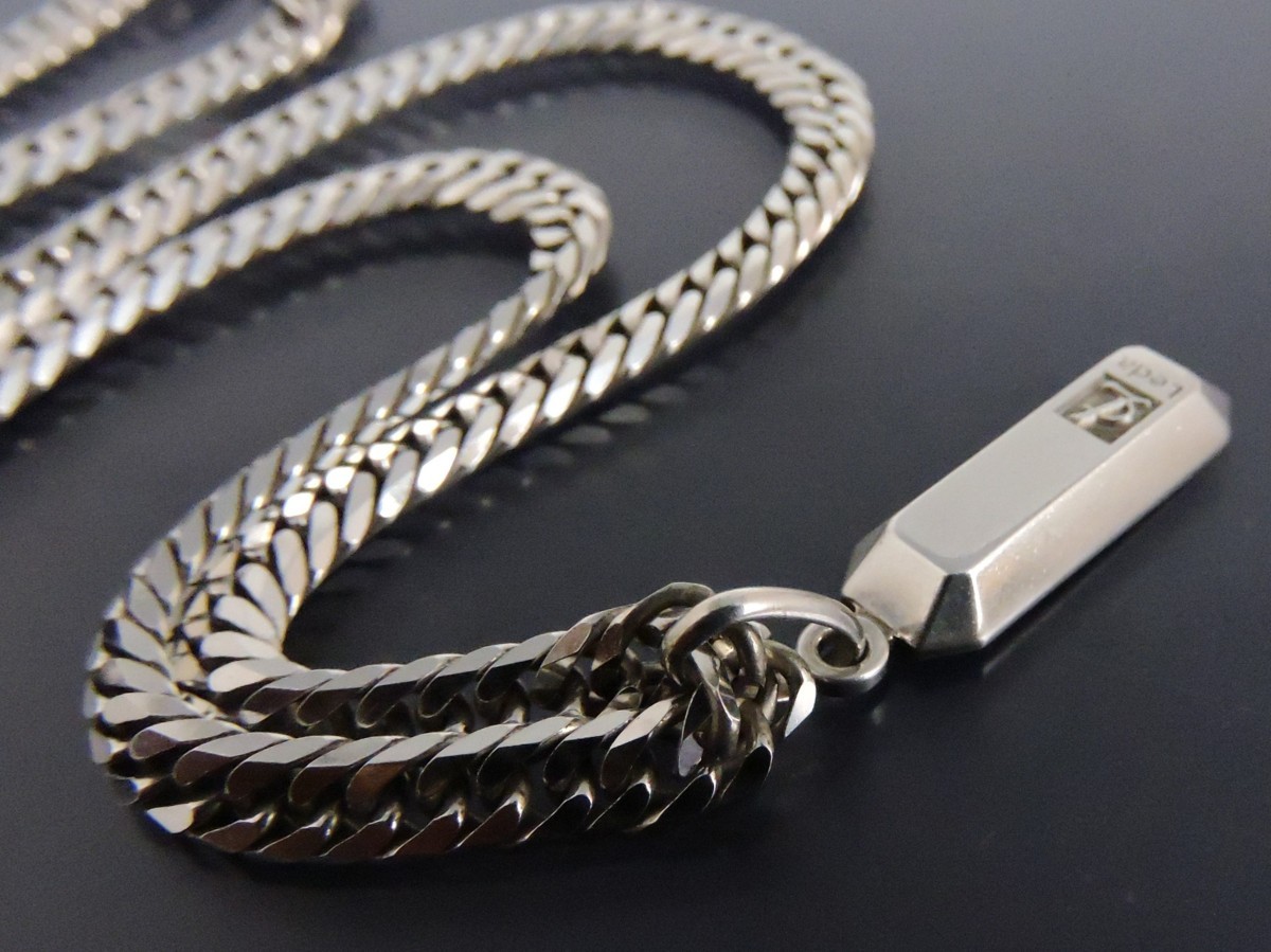 『専用』レダシルマ ゲルマニウム ネックレス 喜平チェーン 正規品 レダシルマ Leda シルバー925 ゲルマニウム ネックレス