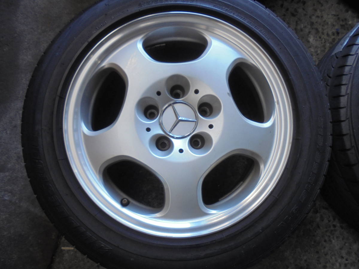 ベンツEクラス（W210）純正ホイール 16×7.5J 5H112 +42 4本Set