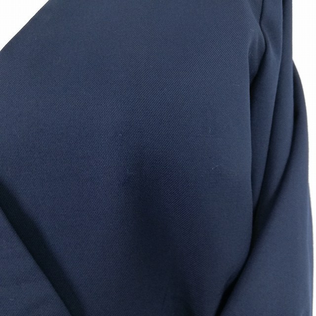 1円 イートン ジャンパースカート 上下2点セット 大きいサイズ 冬物 長袖 女子 学生服 中学 高校 紺 制服 中古 ランクC EY0647_3