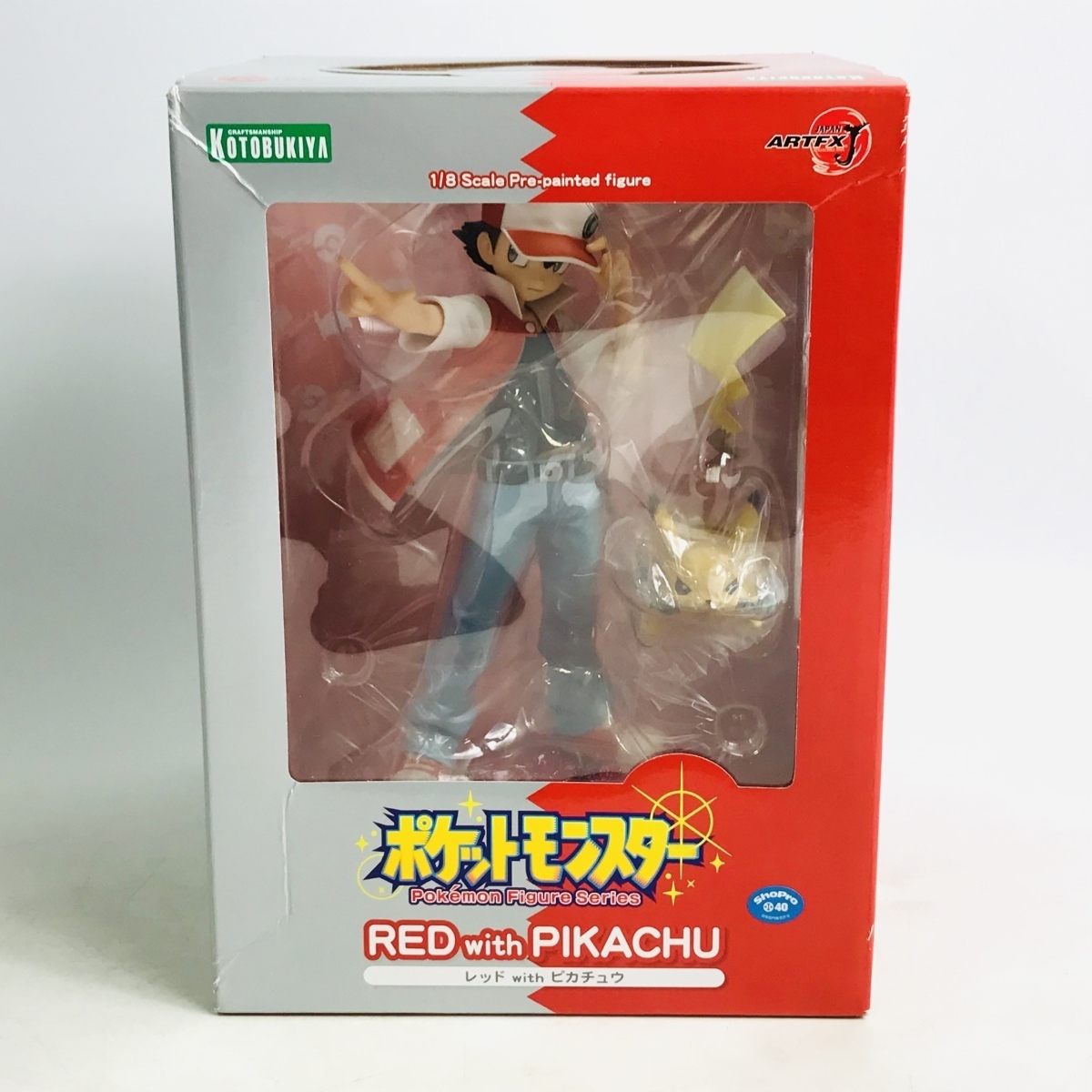 新品未開封 コトブキヤ ポケットモンスター 1/8 レッド with