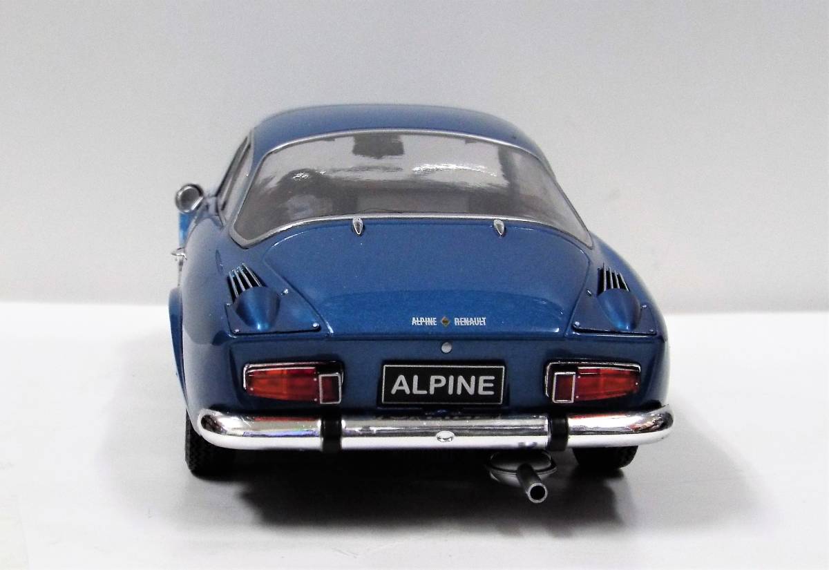 ソリド 1/18 ルノー アルピーヌ A110 1600S クーペ 1969年 メタリック 