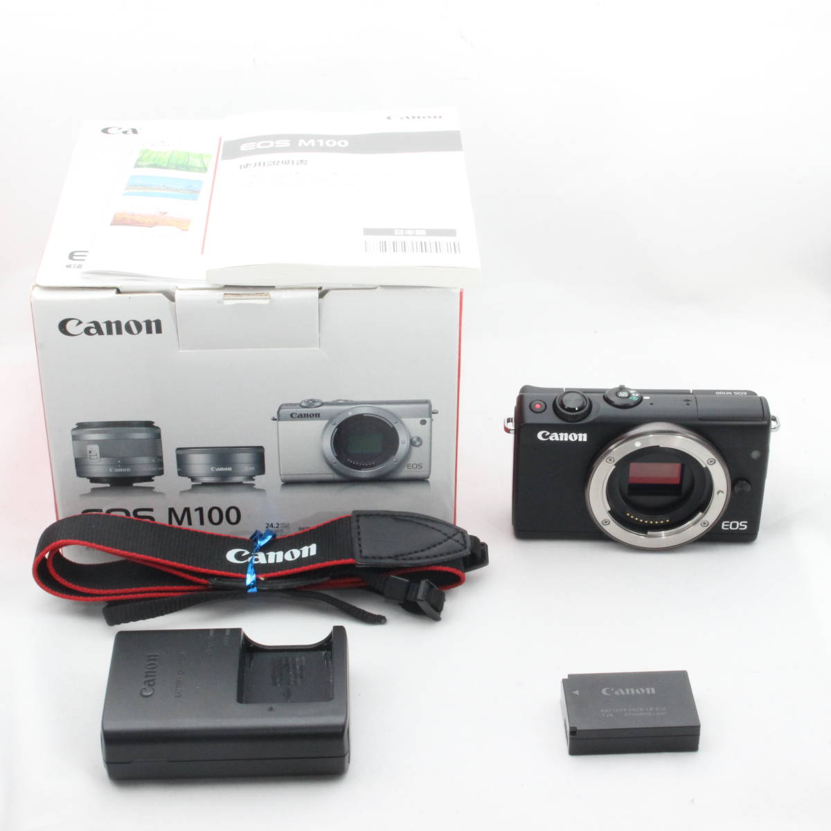 EOS M100 ボディ Canon ミラーレス一眼カメラ キヤノン ブラック 