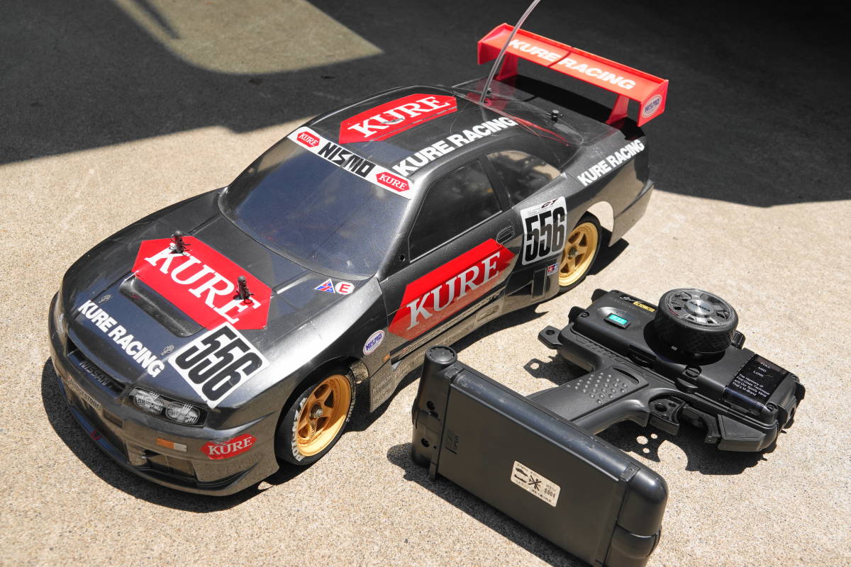 タミヤ RC キット完成品 KUREスカイライン ジャンク品 タミヤ ジャンク