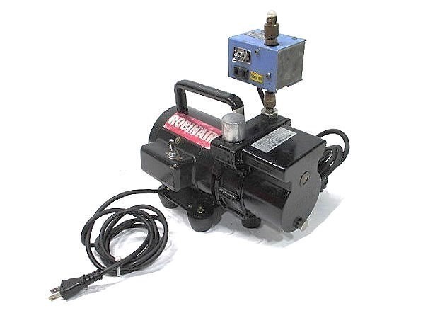 (511) ROBINAIR ロビネア ROBBI BLACK 15010 /TASCO TA159PA 逆流防止 真空ポンプ 