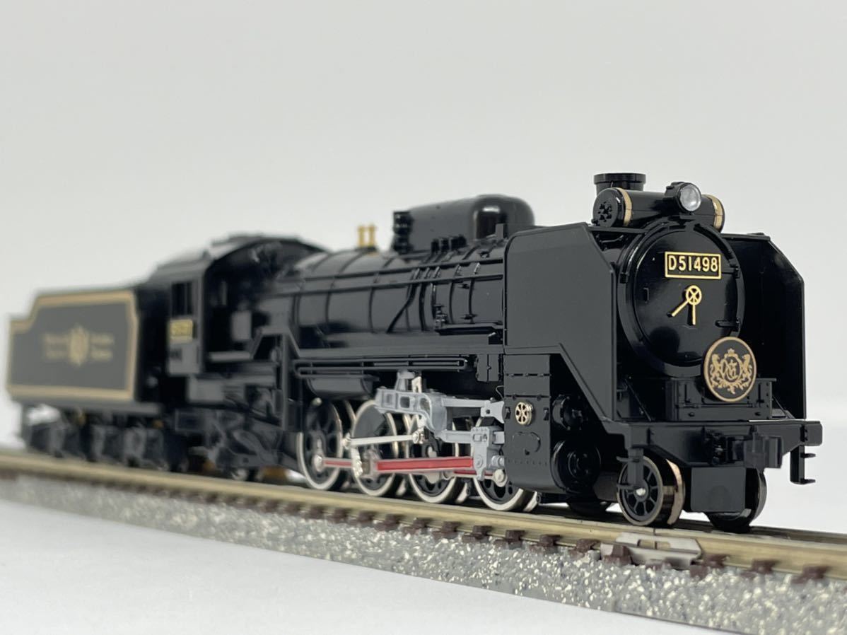 KATO ROUNDHOUSE 2006-3 D51-498 オリエントエクスプレス 