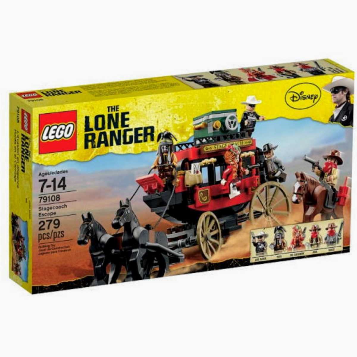 1円〜レゴ ローンレンジャー 馬車での逃走 79108 LEGO 新品・未開封 超 