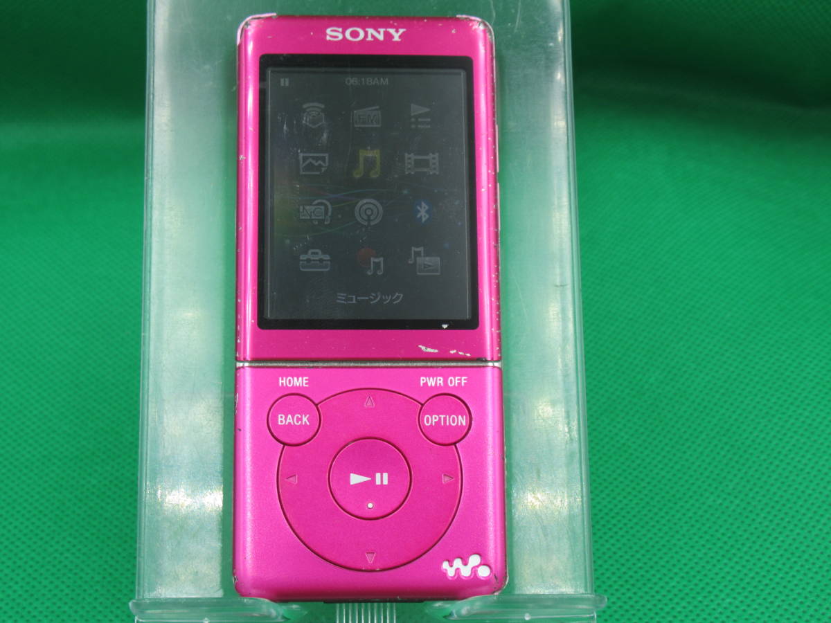 SONY ウォークマン ピンク NW-S755 ジャンク品 すっぱい