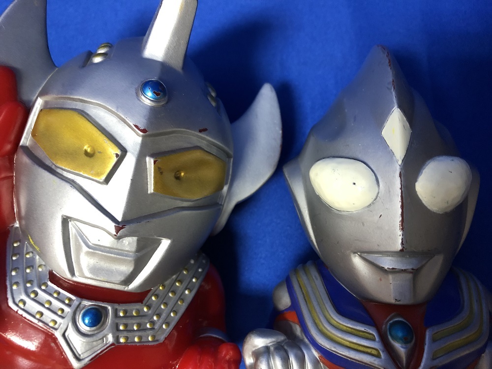 ウルトラマン ソフビ 貯金箱 非売品 当時物大量セット ユタカ 空飛ぶ