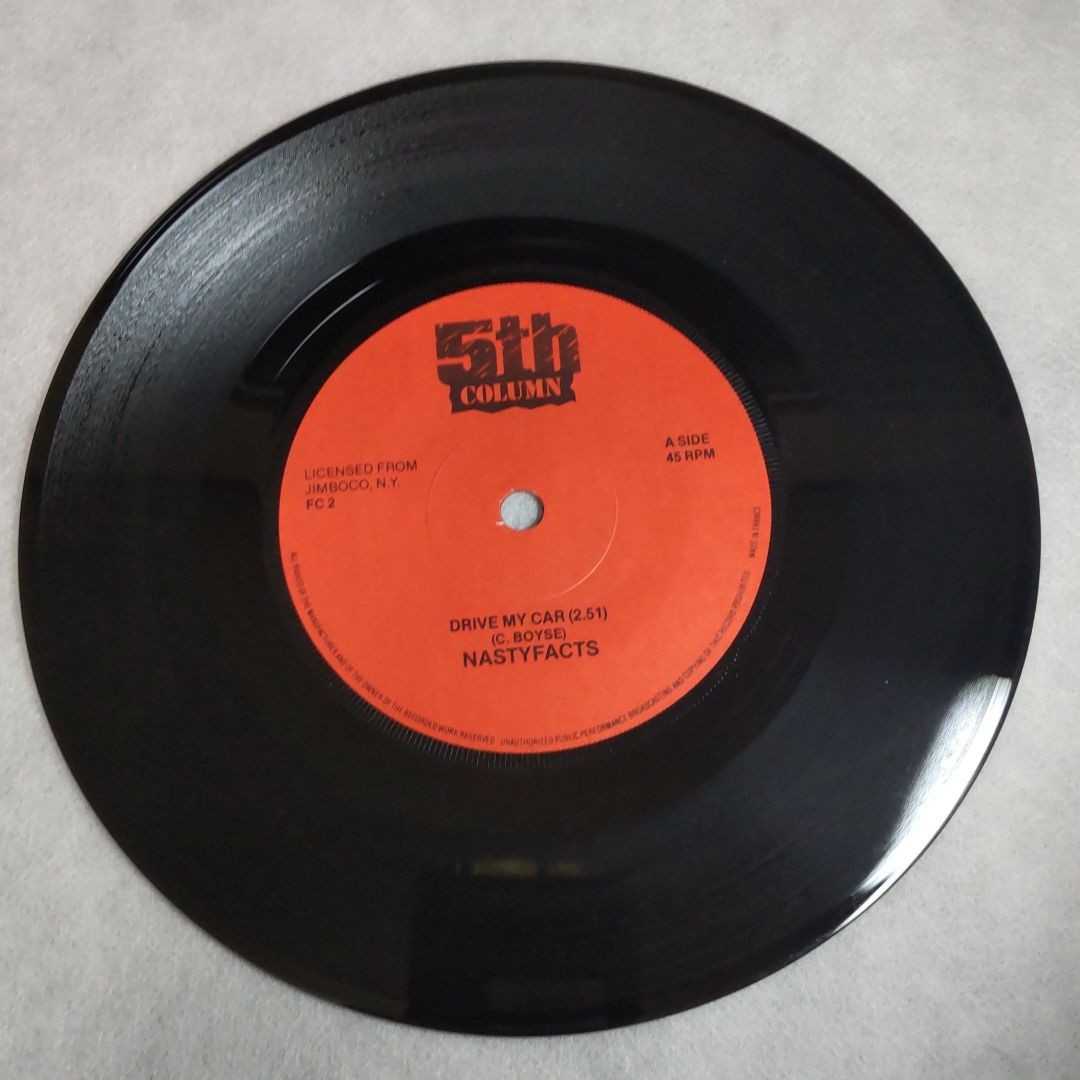 NASTY FACTS 7インチ punk powerpop パンク天国 □オリジナル NASTY