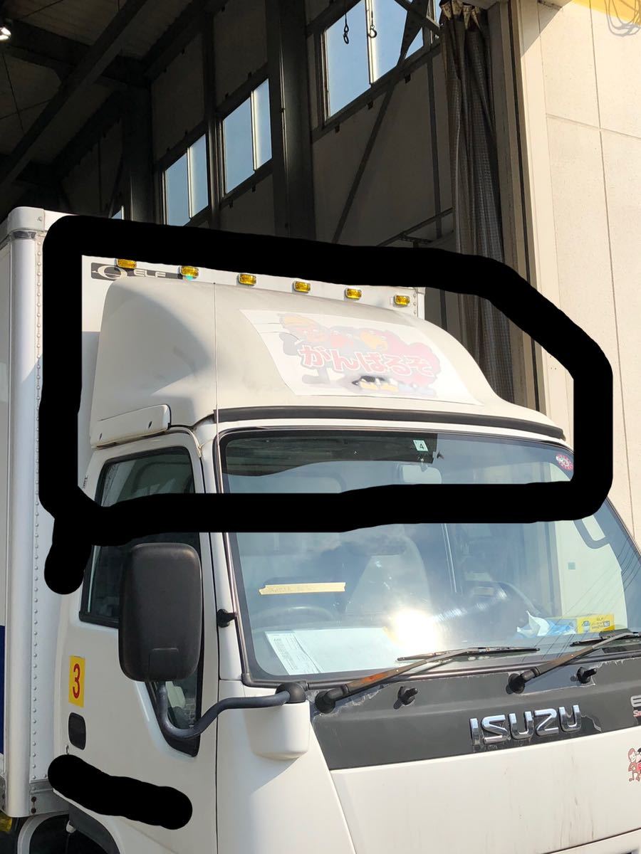 いすゞ 純正導風板 風防 いすゞ イスズ ISUZU PMエルフ ELF 風防 導風板 標準幅