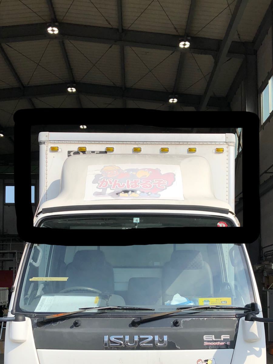 いすゞ イスズ ISUZU PMエルフ ELF 風防 導風板 標準幅