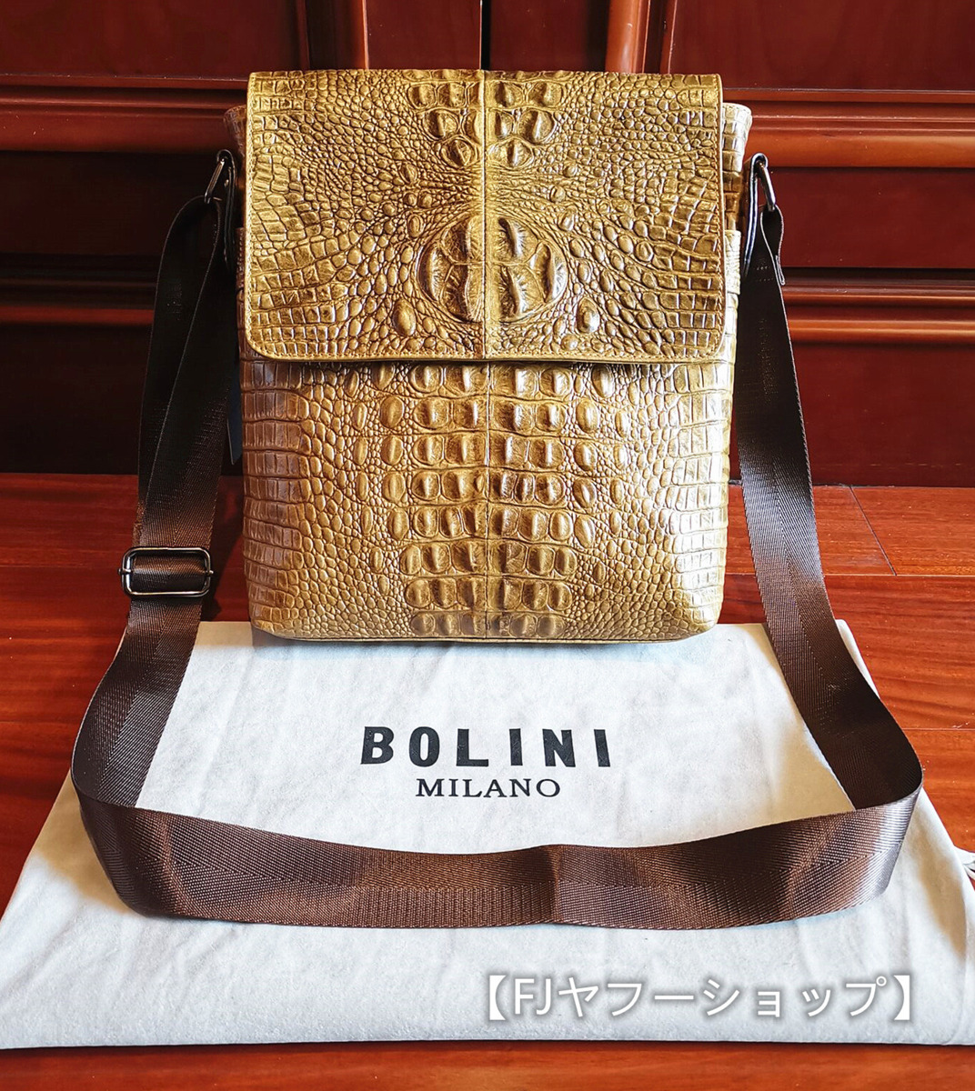 最高級※10万◇イタリア・ミラノ発*BOLINI/ボリニ・最上級牛革 