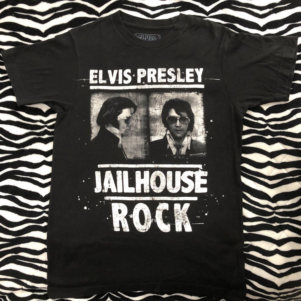 全国無料，豊富な Elvis Presley エルヴィスプレスリー ロカビリーロックバンドTシャツ:エルビスプレスリー ストレイキャッツ ブラックキャッツ(Tシャツ)｜売買されたオークション情報、yahooの商品情報をアーカ Tシャツ