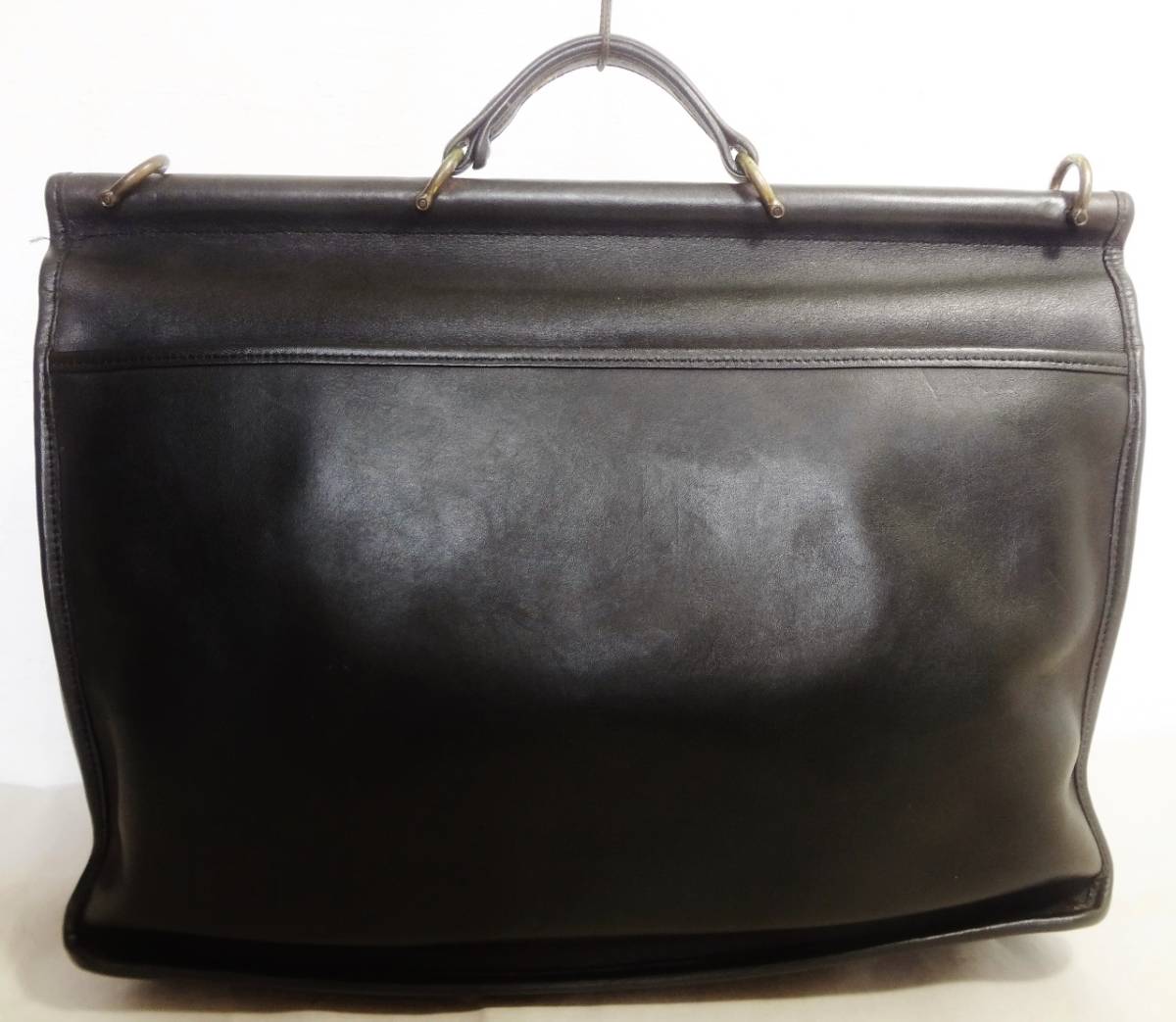 年代物 概ね良好】COACH コーチ 317 グローブレザー ブリーフケース 