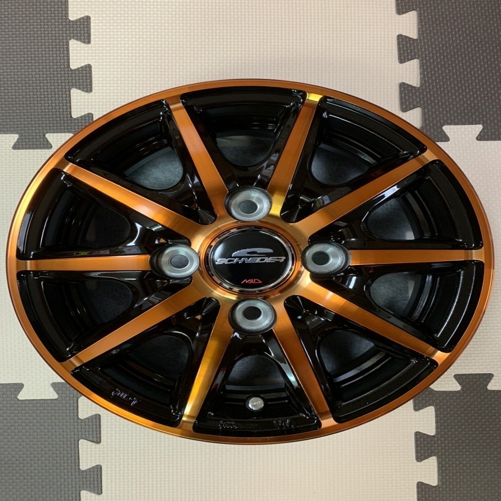 展示品. RX10-K クリスタルオレンジクリア 12×3，5J 100-4+42 ハブ径