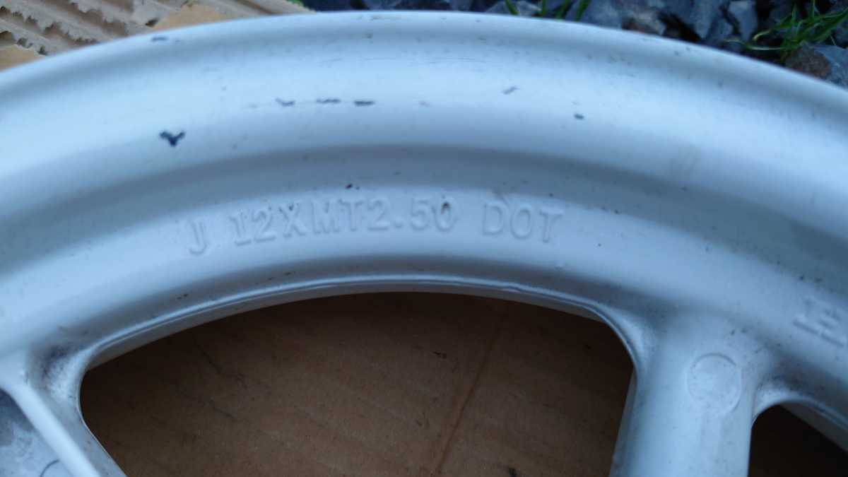 ホンダ HONDA NSR50 NSR80 nsr 後期 純正 ホイール 6本スポーク アルミ