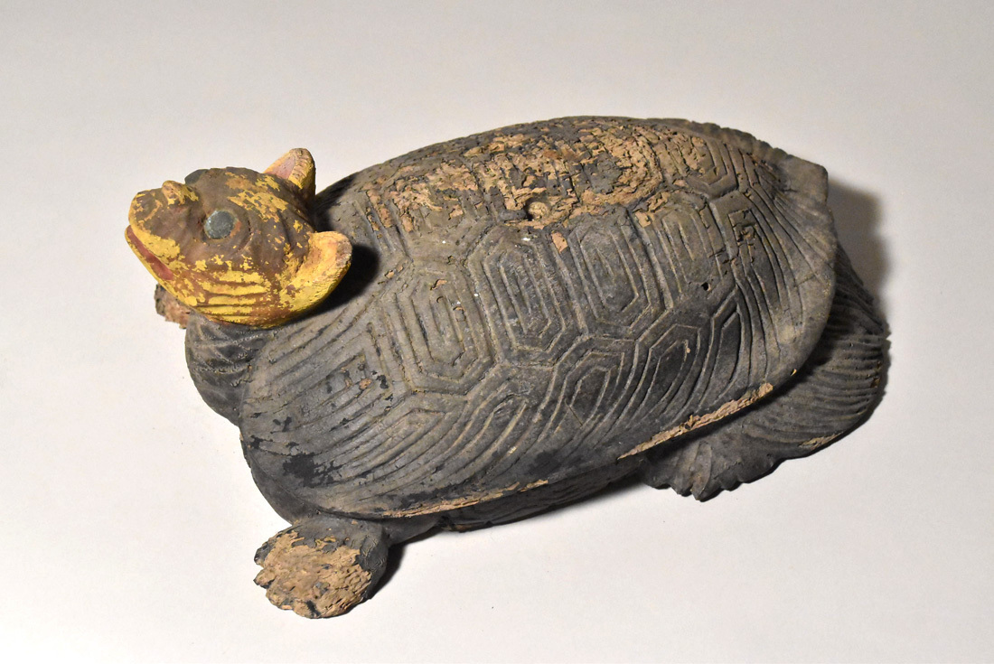 木彫亀（李朝・江戸時代）(東洋彫刻)｜売買されたオークション情報  