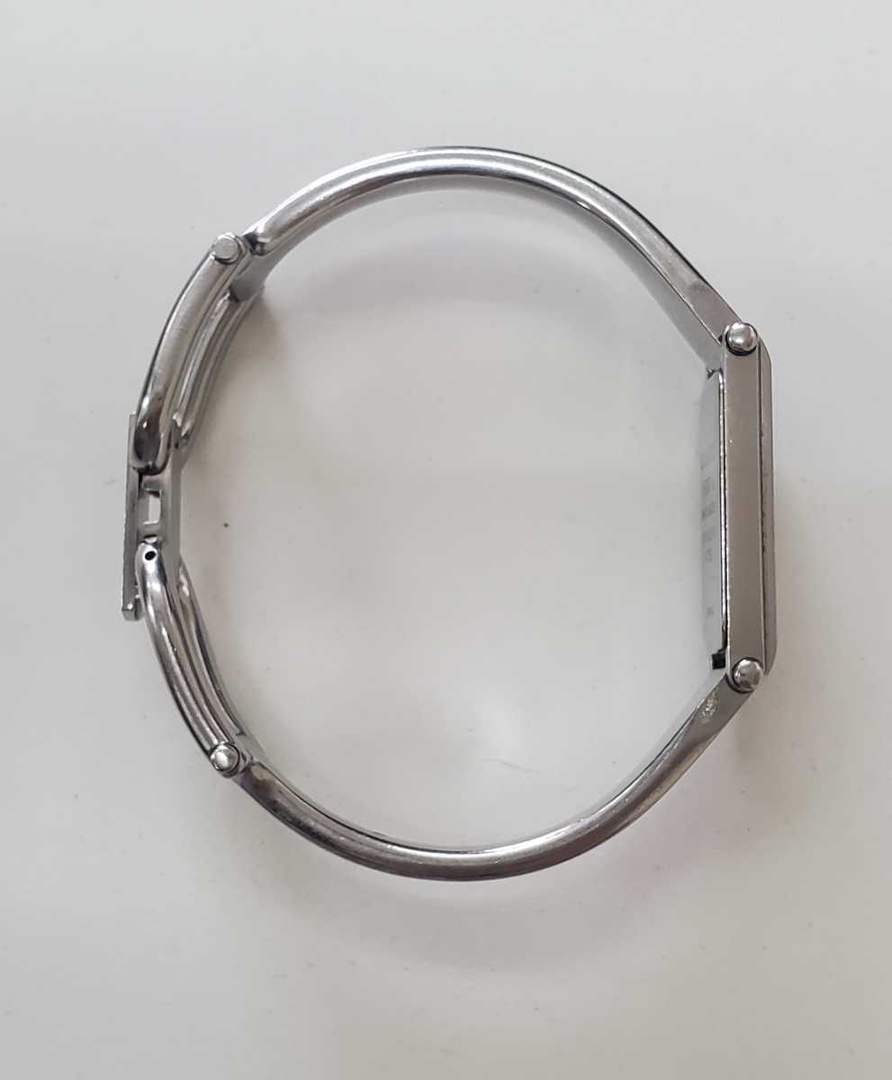 SS グッチ GUCCI 6700L 純正ベルト 3900L 稼働品 GUCCI シルバー文字盤