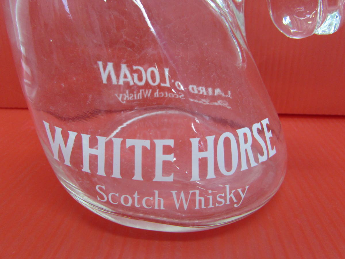 空ボトル LAIRD LOGAN WHITE HORSE ホワイトホース スコッチウイスキー 