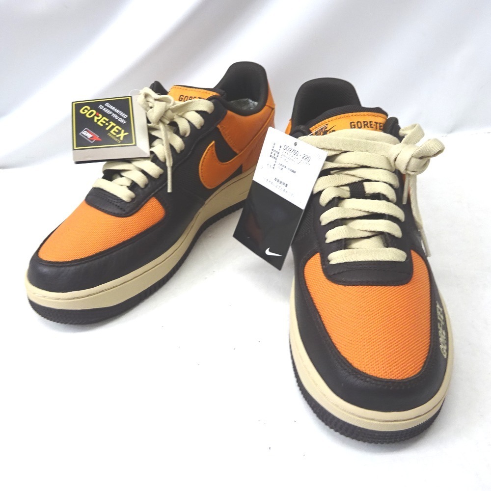 Ft1048151 ナイキ 靴 スニーカー NIKE AIR FORCE 1 GTX DG2760-220 ブラウン 28.0cm メンズ NIKE 未使用 ナイキ 0 エア ランニング ブラック&frasl;ブラック&frasl;ブラック インスパイア