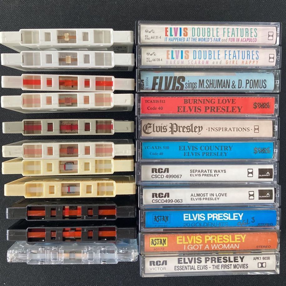 豊富な，安い エルビス プレスリー Elvis Presley カセットテープ11本まとめて 画像を拡大してご確認願います(ロック、ポップス一般)｜売買されたオークション情報、yahooの商品情報をアーカイブ公開 - オー ロック、ポップス一般