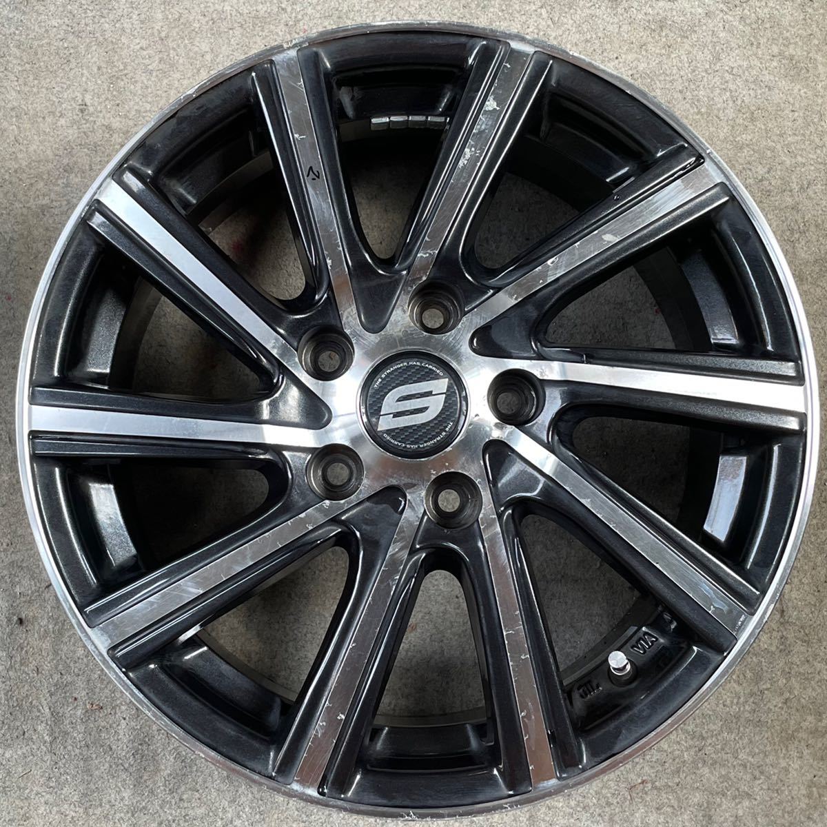 4本set Stranger 16×6.5J 114.3 5H +48 ヴォクシー ステップワゴン 
