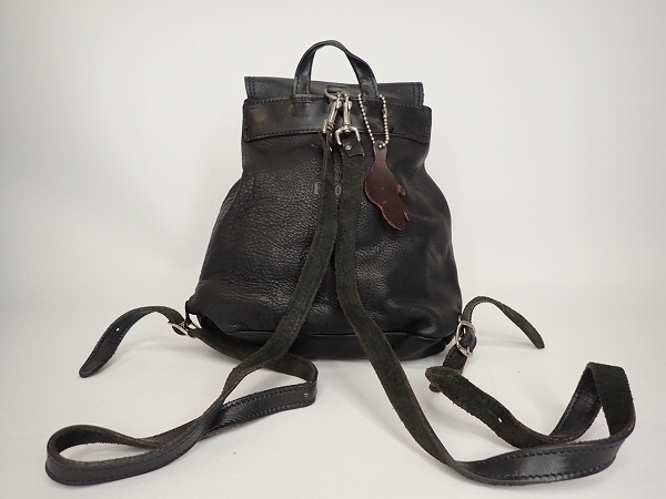 Rootsレザーリュックカナダ製 