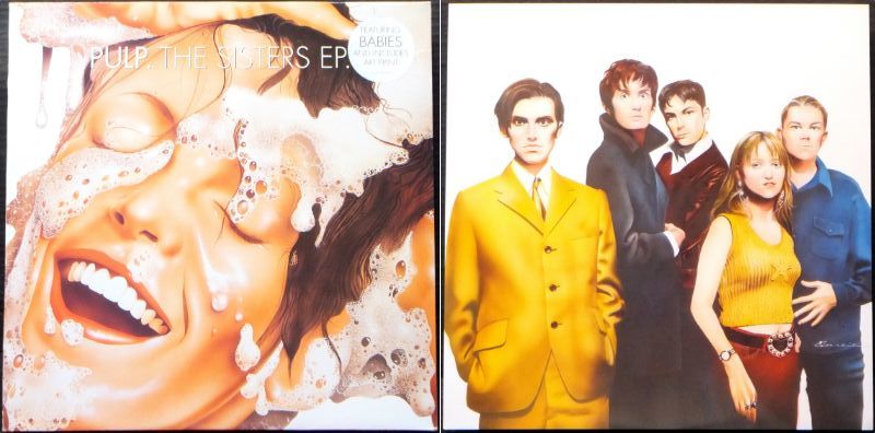 お得，定番人気 PULP パルプ /THE SISTERS EP メガ レアな92年発売オリジナルUK盤 12IS 595 Island Records 12インチ 4曲収録 奇跡のART PRINT付き(P)｜売買されたオークション情報、yahooの商品情報をアーカイブ公開 - オーク P