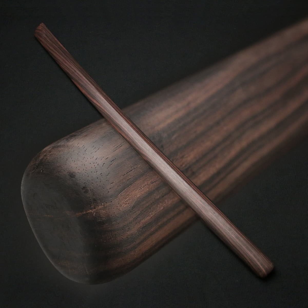 HV541 時代物 剣道具 縞黒檀 木刀 全長65.6cm 重411g 素振用木刀 剣道用木刀 木剣(木刀)|売買されたオークション情報 ...