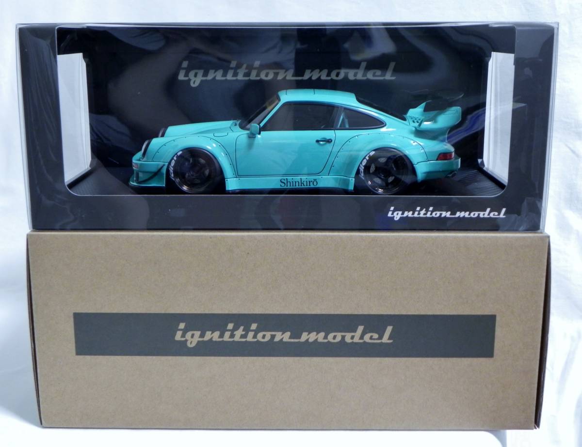 IG 2479 1/18 RWB 930 Light Blue Shinkiro イグニッションモデル RAUH