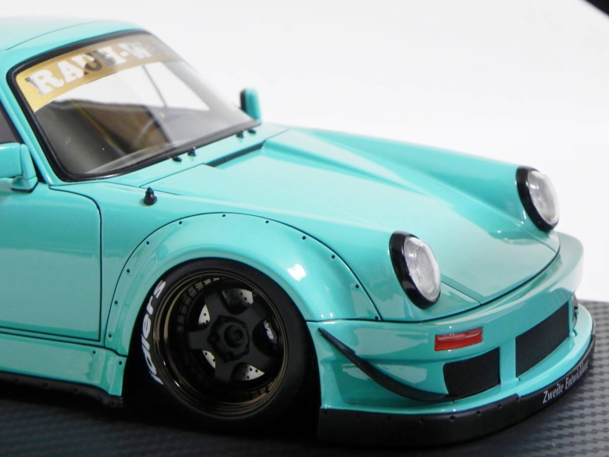 IG 2479 1/18 RWB 930 Light Blue Shinkiro イグニッションモデル RAUH
