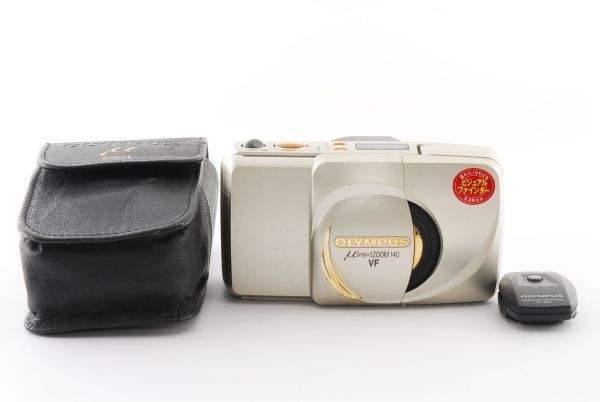 ほぼ新品 ケース付き】OLYMPUS μ [mju:] ZOOM 140 VF ほぼ新品 ケース