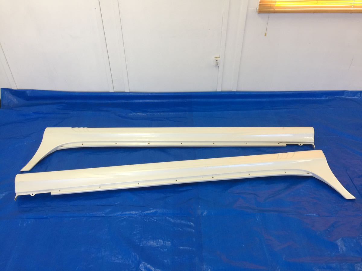 AAA64 中古 トヨタ セルシオ UCF30 UCF31 後期 社外 アドミレイション admiration サイドステップ 左右 セット パール 062 エアロ 外装