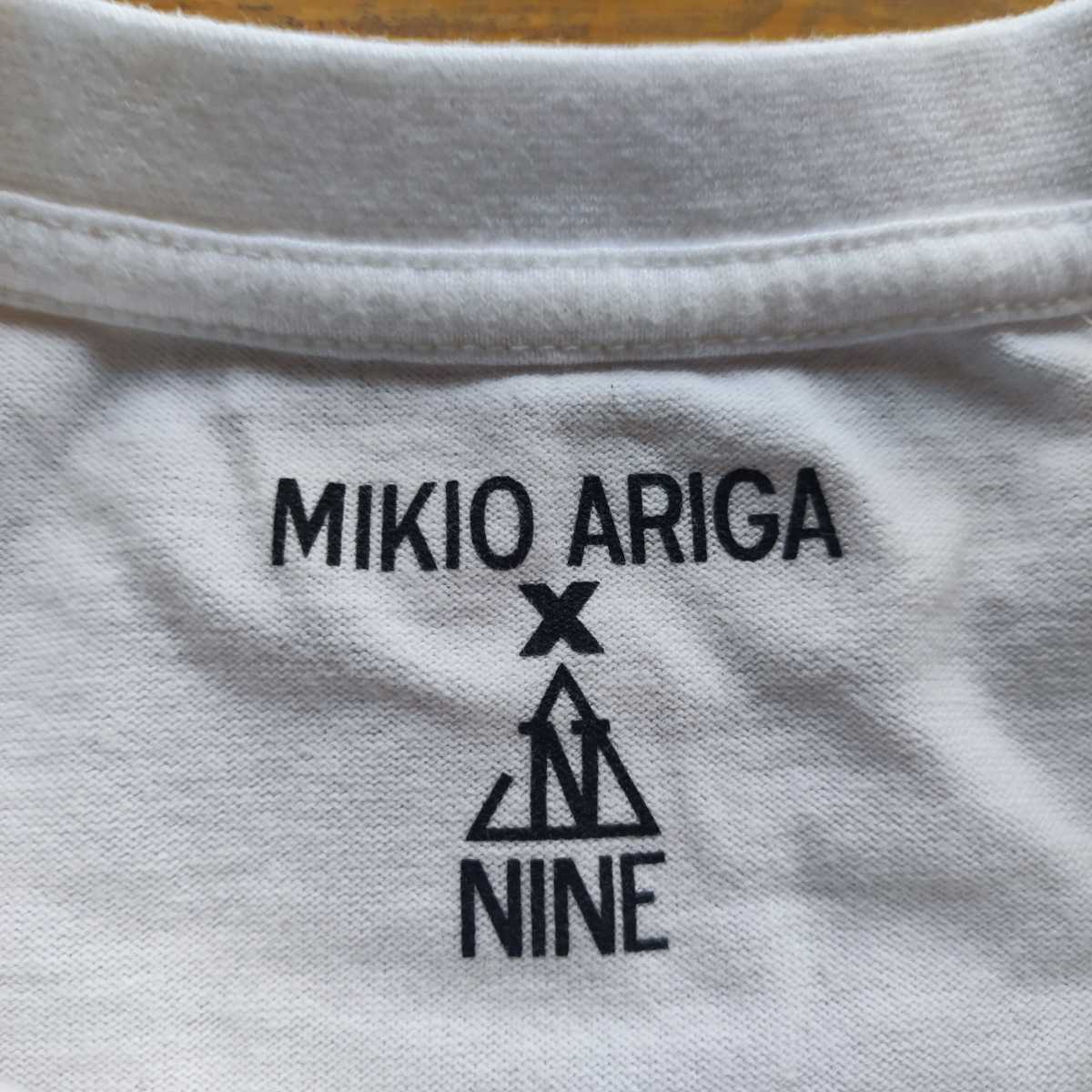 限定】NINE × MIKIO ARIGA「甲本ヒロト」公式フォトTシャツ サイズL 限定】NINE × MIKIO ARIGA「甲本ヒロト」公式フォトTシャツ サイズL