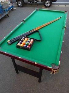 引き取り限定！ レア ミニチュアビリヤードセット レトロ