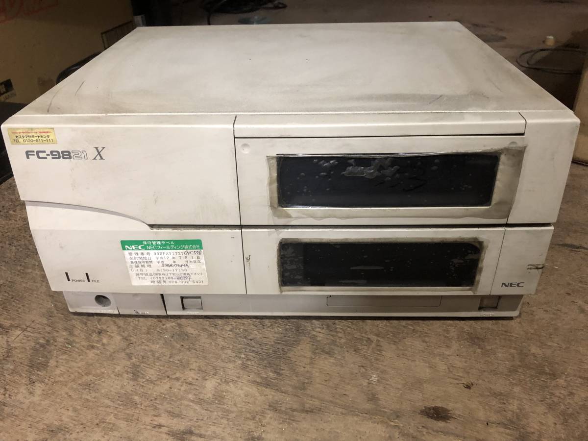 中古 NEC model FC-9821X ファクトリーコンピュータ NEC FC-9821Ka FC