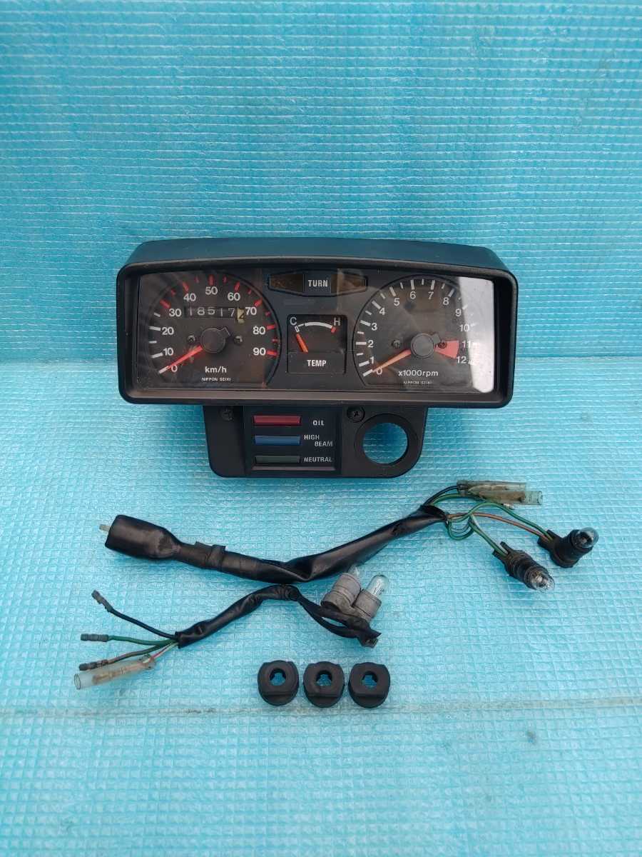 MBX50 純正メーター AC08 後期型 ジャンク品 当時物 NS50F(ホンダ用
